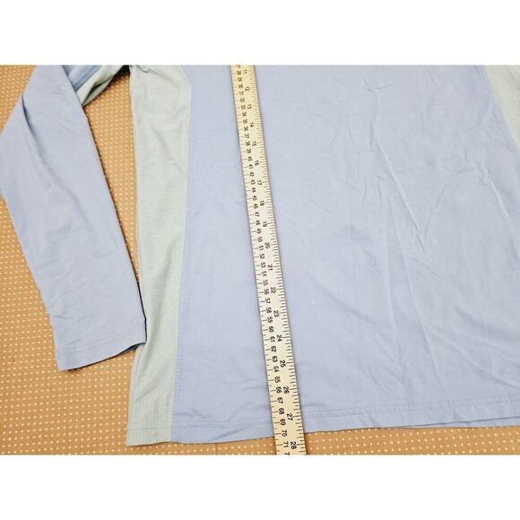 UNDER ARMOUR ISO CHILL HEATGEAR LOOSE FISHING SHIRT MENS Small Blue - Picture 3 of 12